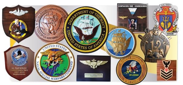 Navy plaques